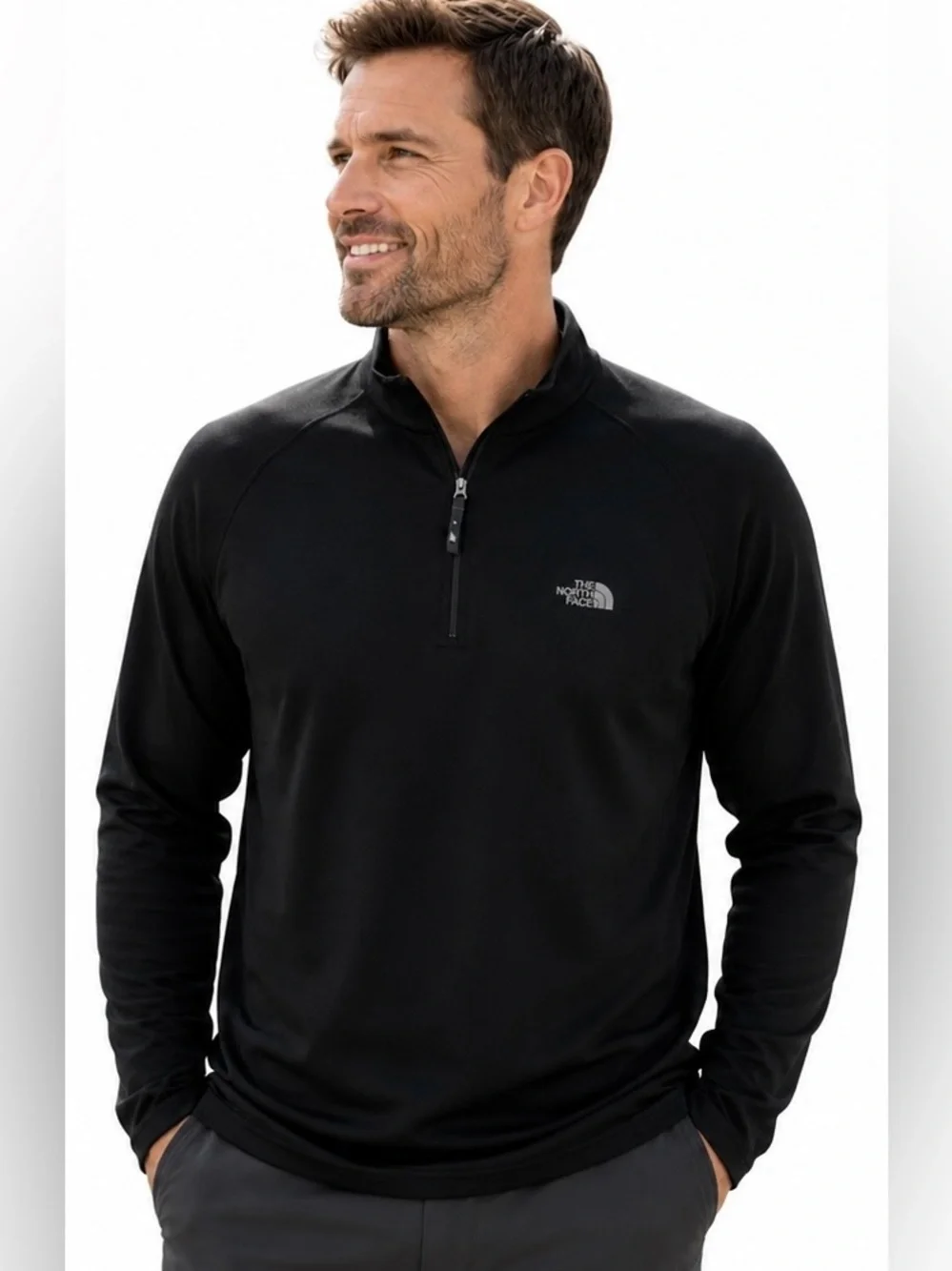 The North Face Flight Series Black 1/4 Zip Pullover Men’s XL Performance